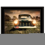 Wrong Lane 2 Black Framed Print Wall Art