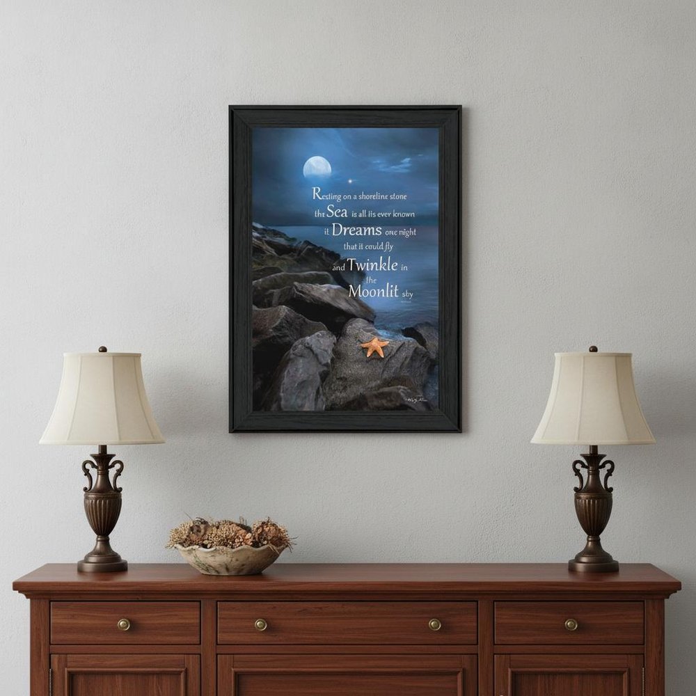 The Dream Black Framed Print Wall Art
