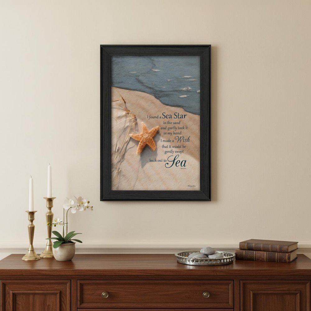 The Wish Black Framed Print Wall Art