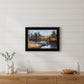 Riverside 2 Black Framed Print Wall Art