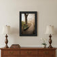 Through the Mist Black Framed Print Wall Art