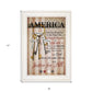 The Keys to Freedom 2 White Framed Print Wall Art