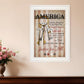The Keys to Freedom 2 White Framed Print Wall Art