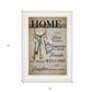 House Keys 1 White Framed Print Wall Art