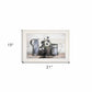 Floral Farmhouse I 1 White Framed Print Wall Art