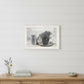 Light and Airy White Framed Print Wall Art
