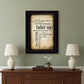 Father Says 2 Black Framed Print Wall Art
