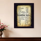 Grandma Says 2 Black Framed Print Wall Art