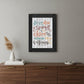 Never Allow Yourself Black Framed Print Wall Art