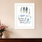 Breathing Dreams Like Air 1 White Framed Print Wall Art