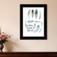 Breathing Dreams Like Air 2 Black Framed Print Wall Art