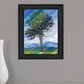 Catching Light as Time Passes 2 Black Framed Print Wall Art