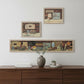 Set Of Three Country Bath I 2 Brown Framed Print Bathroom Wall Art