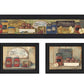 Set Of Three Kitchen Black Framed Print Kitchen Wall Art