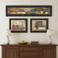 Set Of Three Kitchen Black Framed Print Kitchen Wall Art