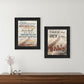 Set Of Two Baseball 1 Black Framed Print Wall Art