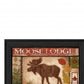 Set Of Two Lodge I Black Framed Print Wall Art