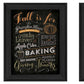 Set Of Two Pumpkin Patch Black Framed Print Wall Art
