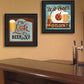 Set Of Two Beer Oclock Black Framed Print Wall Art