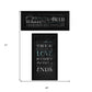 Set Of Two Love Story Black Framed Print Wall Art