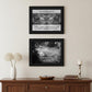 Set Of Two Beauty 2 Black Framed Print Wall Art