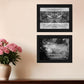 Set Of Two Beauty 2 Black Framed Print Wall Art