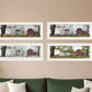 Set Of Four Four Seasons Collection II 1 White Framed Print Wall Art