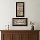 Set Of Two Hunting Season Black Framed Print Wall Art