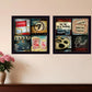 Set Of Two At The Movies Black Framed Print Wall Art