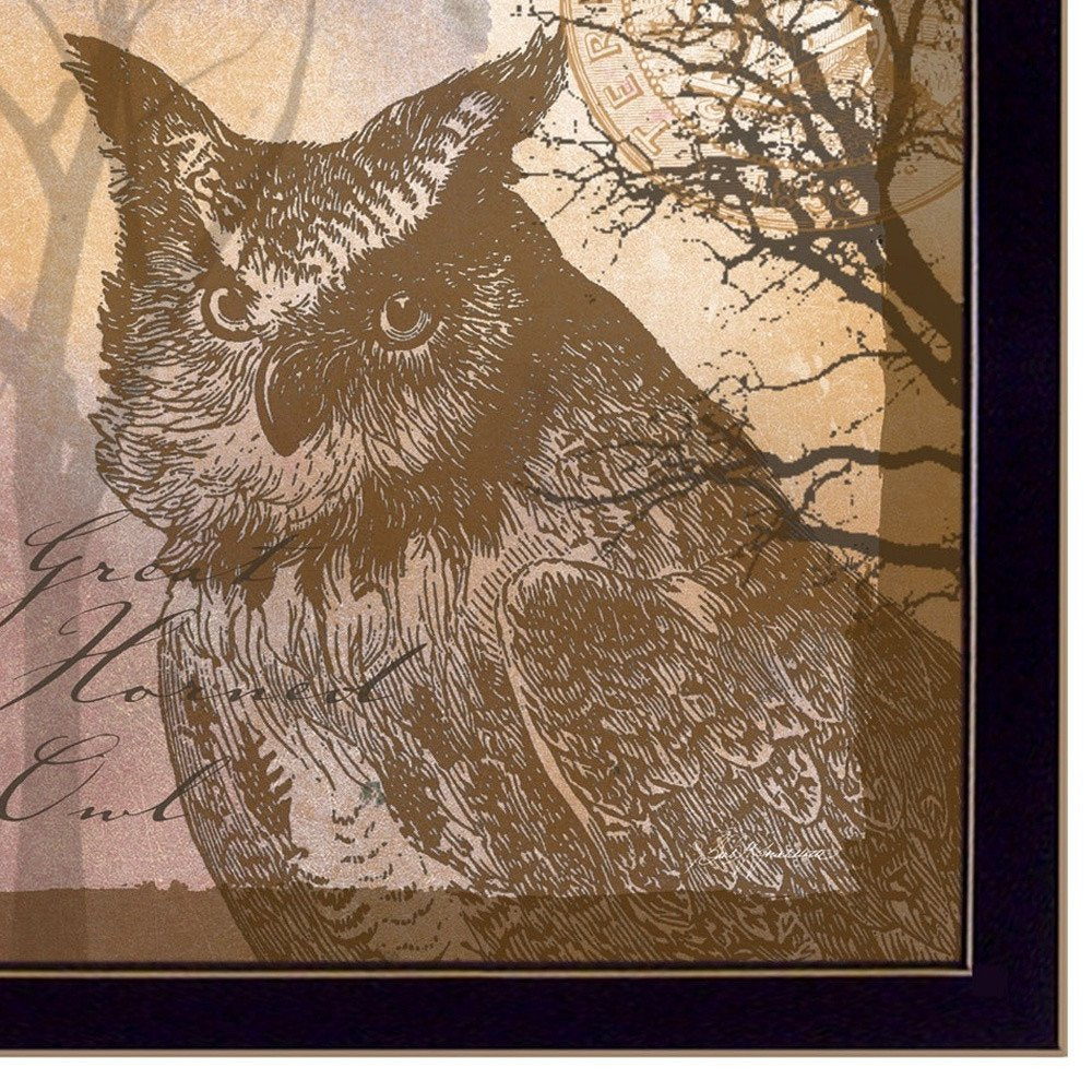 Set Of Two Wildlife Collection Black Framed Wall Art
