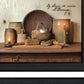 Set Of Two By Grace 2 Black Framed Wall Art