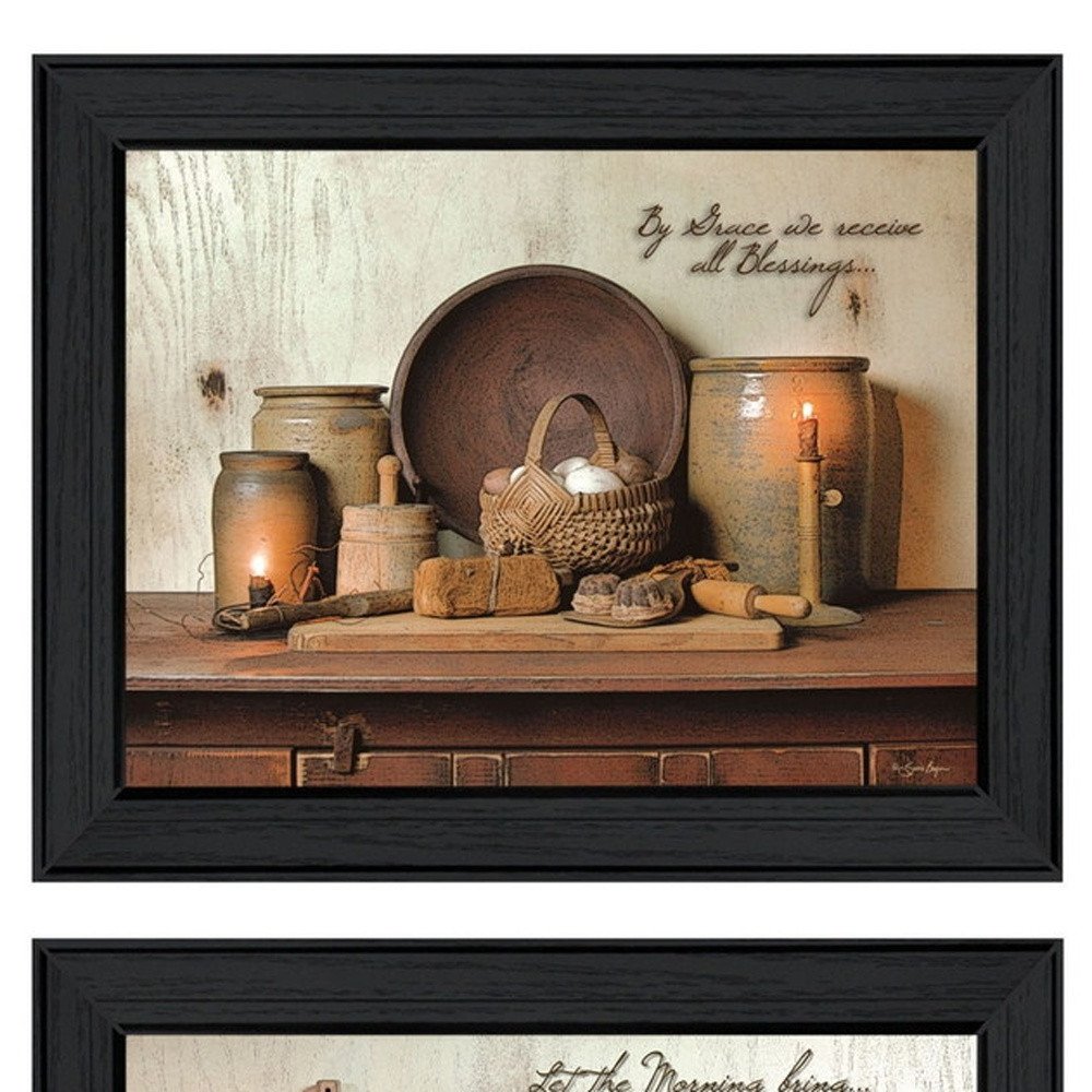 Set Of 2 Rectangle Paper Not Flowers Countryside Not Entertainment & Fashion U.S. States And Territories No Season No Holiday By