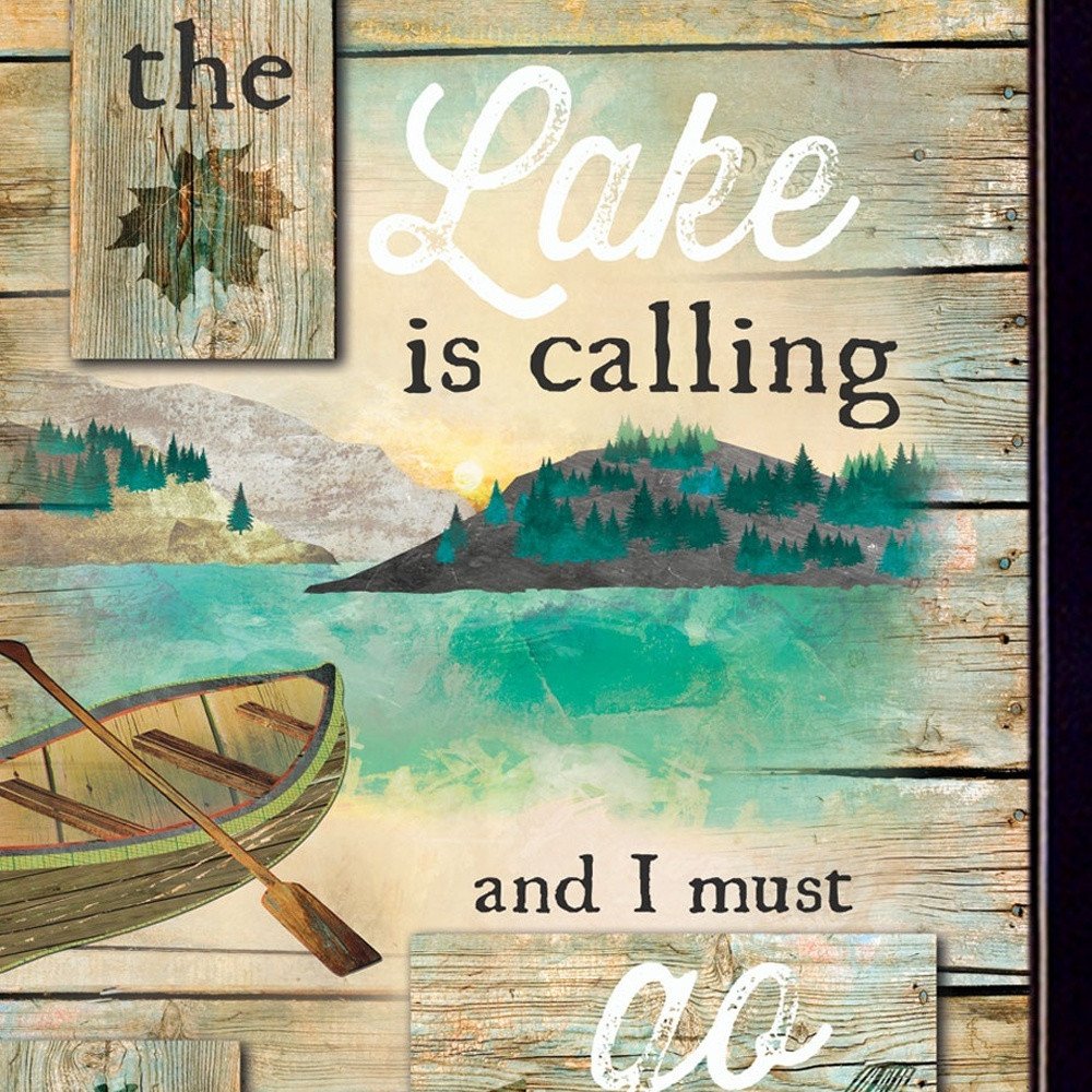 Set Of 2 Rectangle Paper Not Flowers Lakes & Rivers Not Entertainment & Fashion U.S. States And Territories No Season No Holiday By
