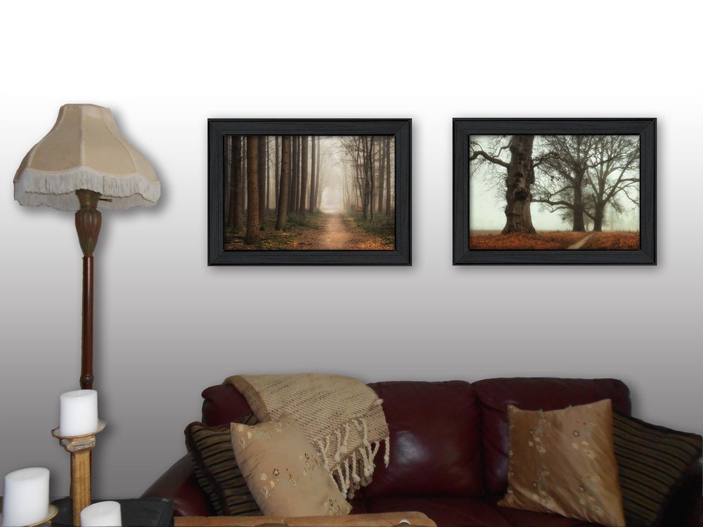 Set Of 2 Rectangle Paper Not Flowers Countryside Not Entertainment & Fashion U.S. States And Territories No Season No Holiday By