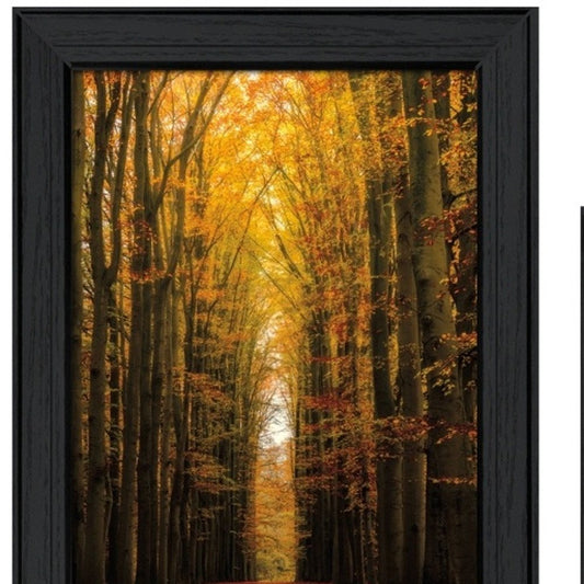 Set Of Two Highway to Heaven Black Framed Wall Art