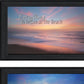Set Of Two At the Beach Black Framed Wall Art