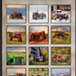 Set Of Two Farming Black Framed Wall Art
