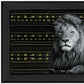 Set Of 2 Rectangle Paper Lion Not Flowers Not Entertainment & Fashion U.S. States And Territories No Season No Holiday By