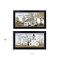 Set Of Two Amazing Grace 1 Black Framed Print Wall Art