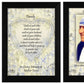 Set Of Two Family Quotes Black Framed Wall Art