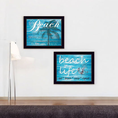 Set Of 2 Rectangle Paper Not Flowers Beach & Ocean Not Entertainment & Fashion U.S. States And Territories No Season No Holiday By