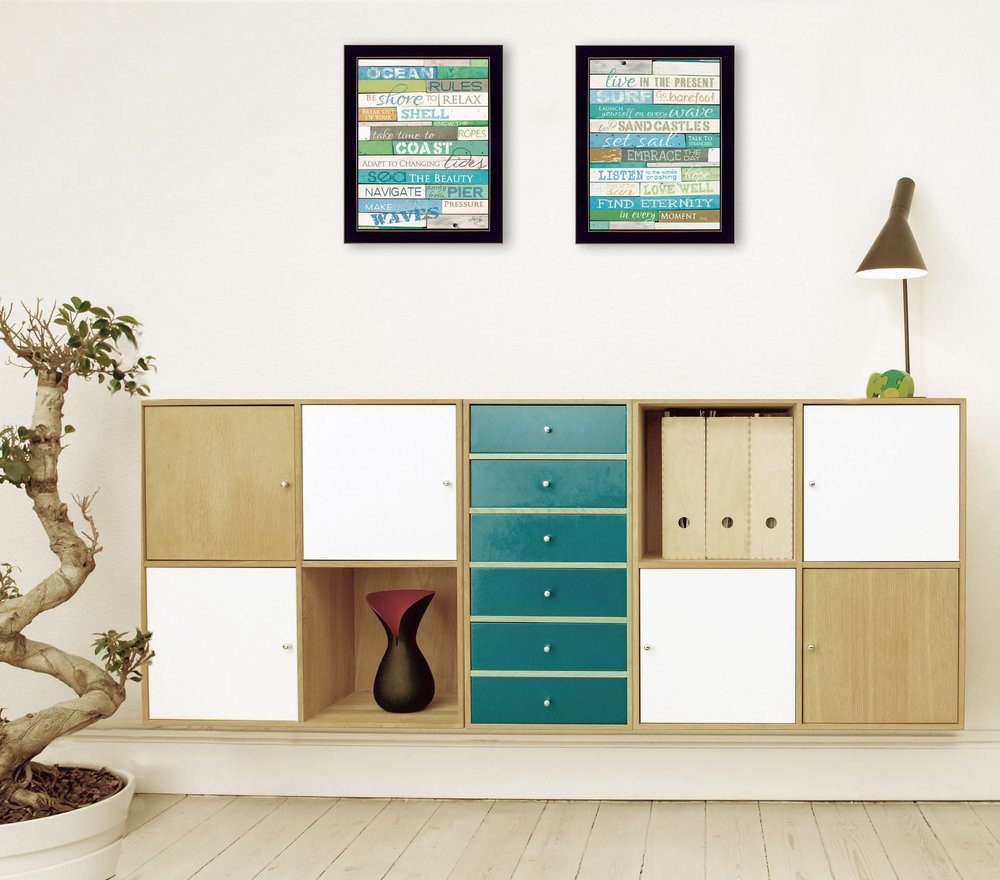 Set Of 2 Rectangle Paper Not Flowers Not Entertainment & Fashion U.S. States And Territories Encouragement No Season No Holiday By