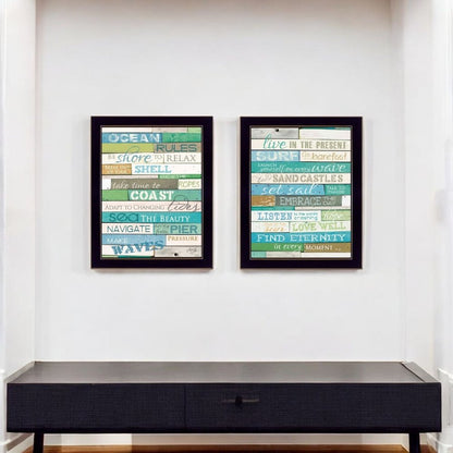 Set Of 2 Rectangle Paper Not Flowers Not Entertainment & Fashion U.S. States And Territories Encouragement No Season No Holiday By