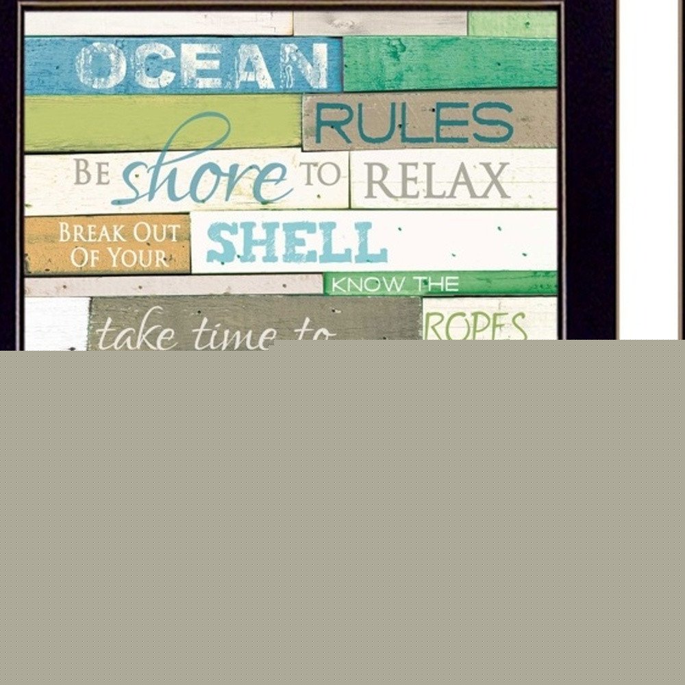 Set Of Two Live in The Present 1 Black Framed Wall Art