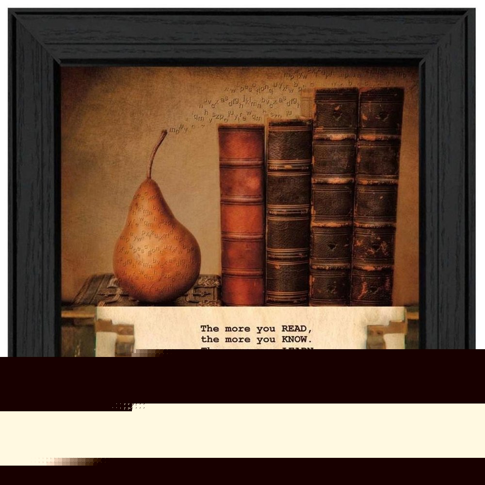 Set Of Two Vintage Lessons Black Framed Wall Art