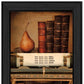 Set Of Two Vintage Lessons Black Framed Wall Art