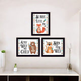 Set Of 3 Rectangle Paper Not Flowers Not Entertainment & Fashion U.S. States And Territories Encouragement No Season No Holiday By