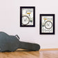 Set Of Two Pedal it Out 2 Black Framed Print Wall Art