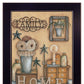 Set Of Two Where Family and Friends Gather II 1 Black Framed Print Wall Art