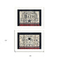 Set Of Two Hot Bath 3 White Framed Print Bathroom Wall Art